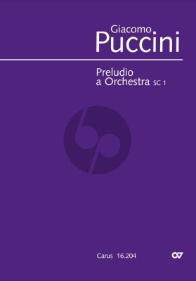 Puccini Preludio a Orchestra Partitur (SC1) (Michelle Girardi)