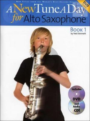 A New Tune a Day Vol.1 for Alto Saxophone Book wit Cd and DVD
