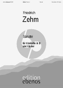 Zehm Sonate Klarinette und Klavier