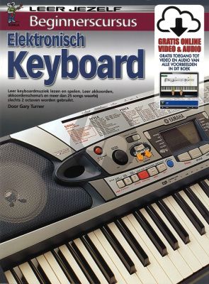 Leer Jezelf Elektronisch Keyboard - 10 Easy Lessons (Book-Video & Audio online)