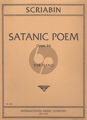 Scriabin Satanic Poem Op. 36 Piano solo