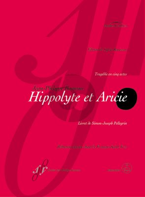 Hippolyte et Aricie RCT 43 Vocal Score (fr.)