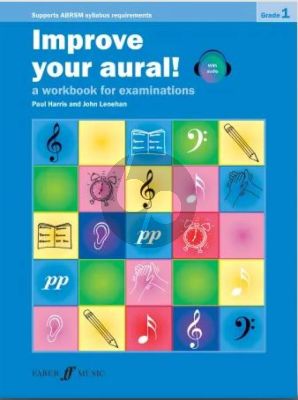 Harris Improve your Aural! Grade 1 (A Workbook for Examinations) (Book with Audio online)