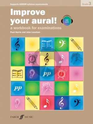 Harris Lenehan Improve your Aural Grade 3 - A Workbook for Examinations Book with Audio Online