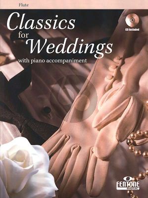 Album Classics for Weddings (Flute-Piano) (Book wth Cd)