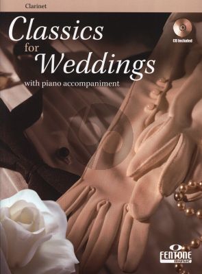 Classics for Weddings for Clarinet and Piano (Bk-Cd)