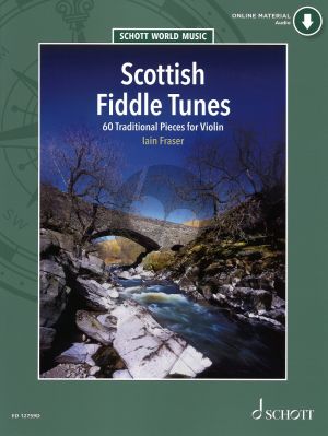 Scottish Fiddle Tunes Bk-Audio Online (60 Tradidional Tunes) (Violin) (Fraser)