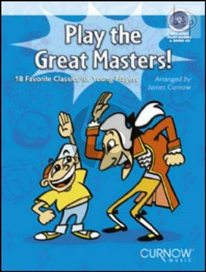 Play the Great Masters (Alto[Bar.]Sax.) (Bk-Cd)