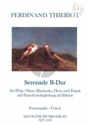 Serenade B-flat major (Flute-Oboe-Clar.-Horn- Bassoon with Piano ad lib.)