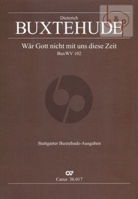 War Gott nicht mit uns diese Zeit (BWV 102) (SATB- 2 Vi.-Bc)