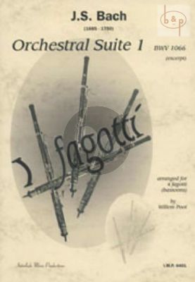 Orchestral Suite No.1 (movements) (4 Bassoons)