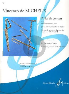 Michelis Polka de Concert Op.67 Piccolo et Piano (orig. Flute) (arr. Jean-Louis Beaumadier) (adv. grade 7)