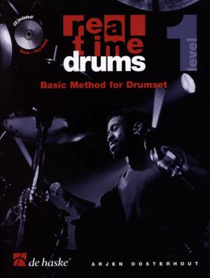 Oosterhout Real Time Drums Vol.1 (English Edition) (Basic Method for Drumset) (Bk-Cd)