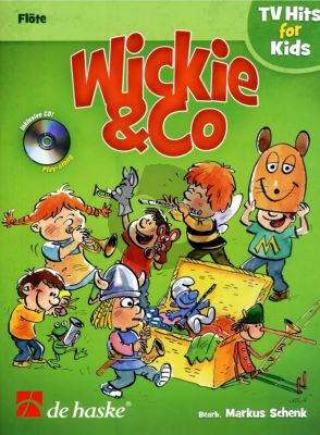 Schenk Wickie & Co - TV Hits for Kids for Flute Book with Cd