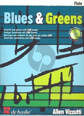 Vizzutti Blues & Greens for Flute (Bk-Cd) (grade 3)