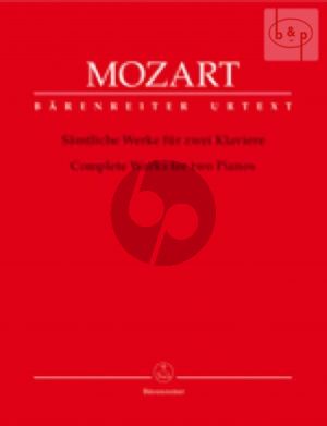 Complete Works 2 Pianos Score (2 copies needed for performance)