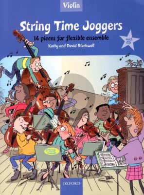 Blackwell String Time Joggers for Violin - Book with Cd