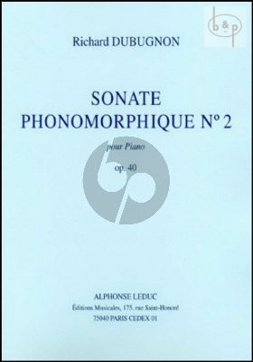 Sonate Phonomorphique No.2 Op.40