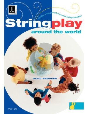 Brooker tringplay around the World (flexible arrangements for junior string ensembles) (Score) (grade 1 - 2)