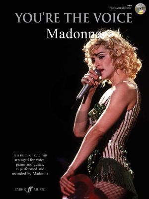 Madonna You're the Voice (10 No.1 Hits) (Piano-Vocal-Guitar) (Bk-Cd)