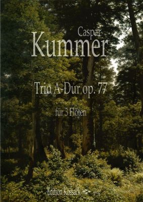 Kummer Trio C-dur Op. 53 3 Flöten Part./Stimmen (grade 4)