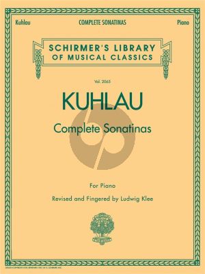 Kuhlau Complete Sonatinas for Piano