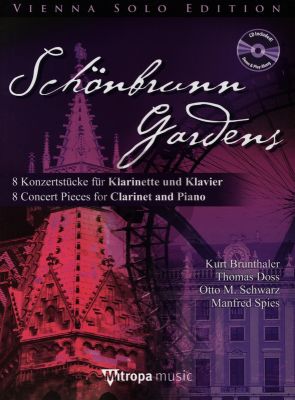 Schonbrunn Gardens Klarinette und Klavier BK-Cd (8 Konzertstücke)