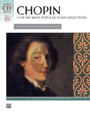 Chopin 19 of His Most Popular Selections Book with Cd (Intermediate-Early Advanced)