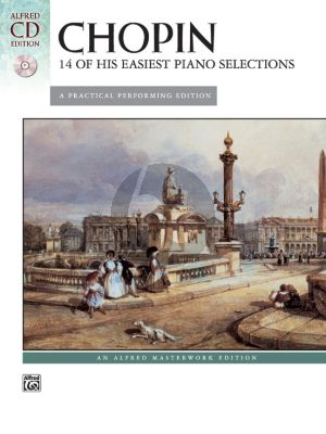 Chopin 14 of His Easiest Piano Pieces (Bk-Cd)