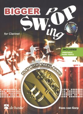 Gorp Bigger Swop for Clarinet (Bk-Cd) (CD includes printable piano parts) (interm. grade 4 - 5)