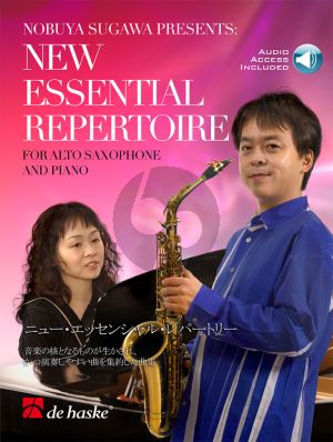 Sugawa New Essential Repertoire Alto Saxophone and Piano (Bk-Cd) (Play-Along with Demo) (grade 4 - 5)