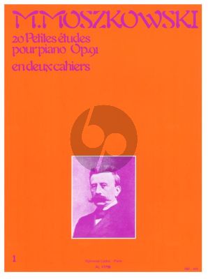Moszkowski 20 Petites Etudes Opus 91 Vol.1 Piano