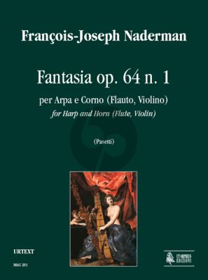 Naderman Fantasia Op. 64 No. 1 Harp and Horn (or Flute/Violin) (Score/Parts) (edited by Anna Pasetti)