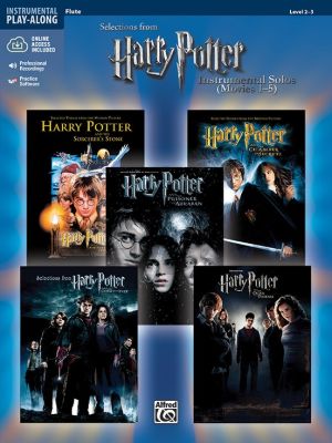 Album Harry Potter Instrumental Solos from Movies 1 - 5 for Flute Book with Audio Online (arr. Bill Galliford) (Level 2 - 3)
