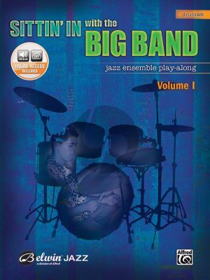 Album Sittin' in With the Big Band Drums Book with Audio Online