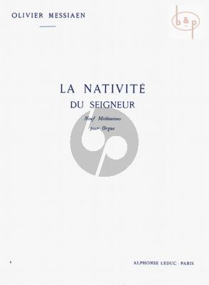 La Nativite du Seigneur Vol. 4 pour Orgue