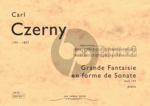 Czerny Grande Fantaisie en forme de Sonate Op.144 for Piano solo (Urtext)