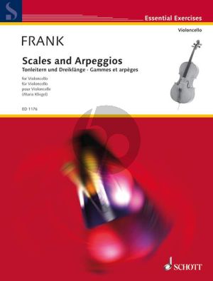 Frank Scales & Arpeggios Violoncello (Tonleitern & Dreiklange) (Maria Kliegel)