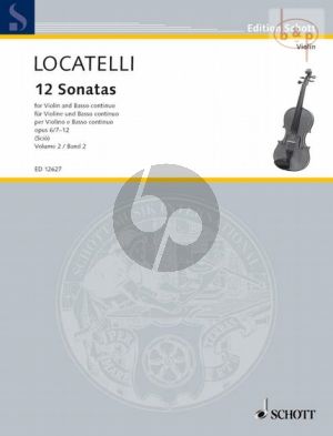 12 Sonatas Op.6 Vol.2 (No.7 - 12)