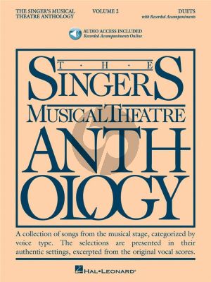 Singers Musical Theatre Antholog Vol. 2 Duets (Book with Audio online) (edited by Richard Walters)