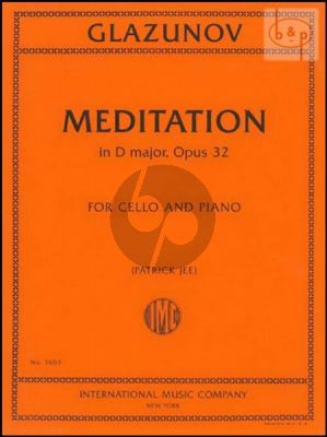 Meditation D-major Op.32