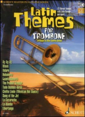 Latin Themes (12 Vibrant Themes) (Trombone) (Bk-Cd)