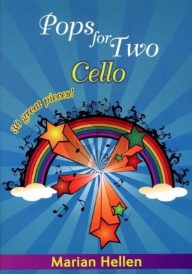 Album Pops for Two - (30 Great Pieces for 2 Cellos (edited by Marian Hellen) (Grade 1)