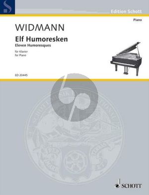 Widmann 11 Humoresken Piano solo (2007) (very adv.level)