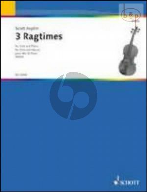 3 Ragtimes for Viola and Piano