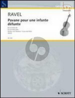 Pavane pour une infante defunte (4 Violoncellos)