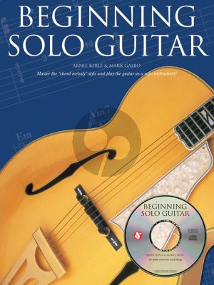 Berle Beginning Solo Guitar Book-CD