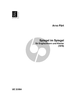 Part Spiegel im Spiegel (Cor Anglais-Piano)