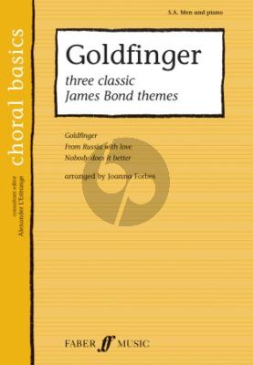 Goldfinger SA-Men-Piano (3 Classic James Bond Themes) (arr. Joanna Forbes and Alexander L'Estrange)