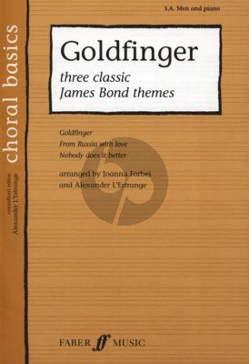 Album Goldfinger - 3 Classic James Bond Themes for SA-Men-Piano (arr. Joanna Forbes and Alexander L'Estrange)